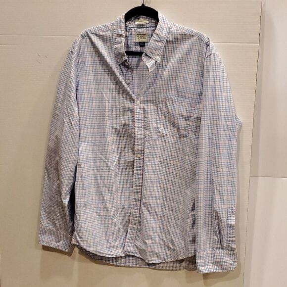 *** J. CREW "Classic" Checkered Shirt - Size Large *** - Picture 1 of 4